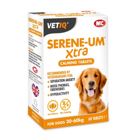 VetIQ Serene-UM Xtra Calming Tablets for Dogs